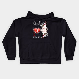 QUEEN OF HEARTS DESIGN Kids Hoodie